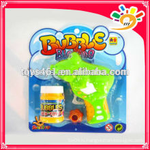 Пузырь с изображением мультфильма, забавная игрушка с пузырьками для пузырьков трения, мигающий пушечный пистолет для детей с пузырьковой водой